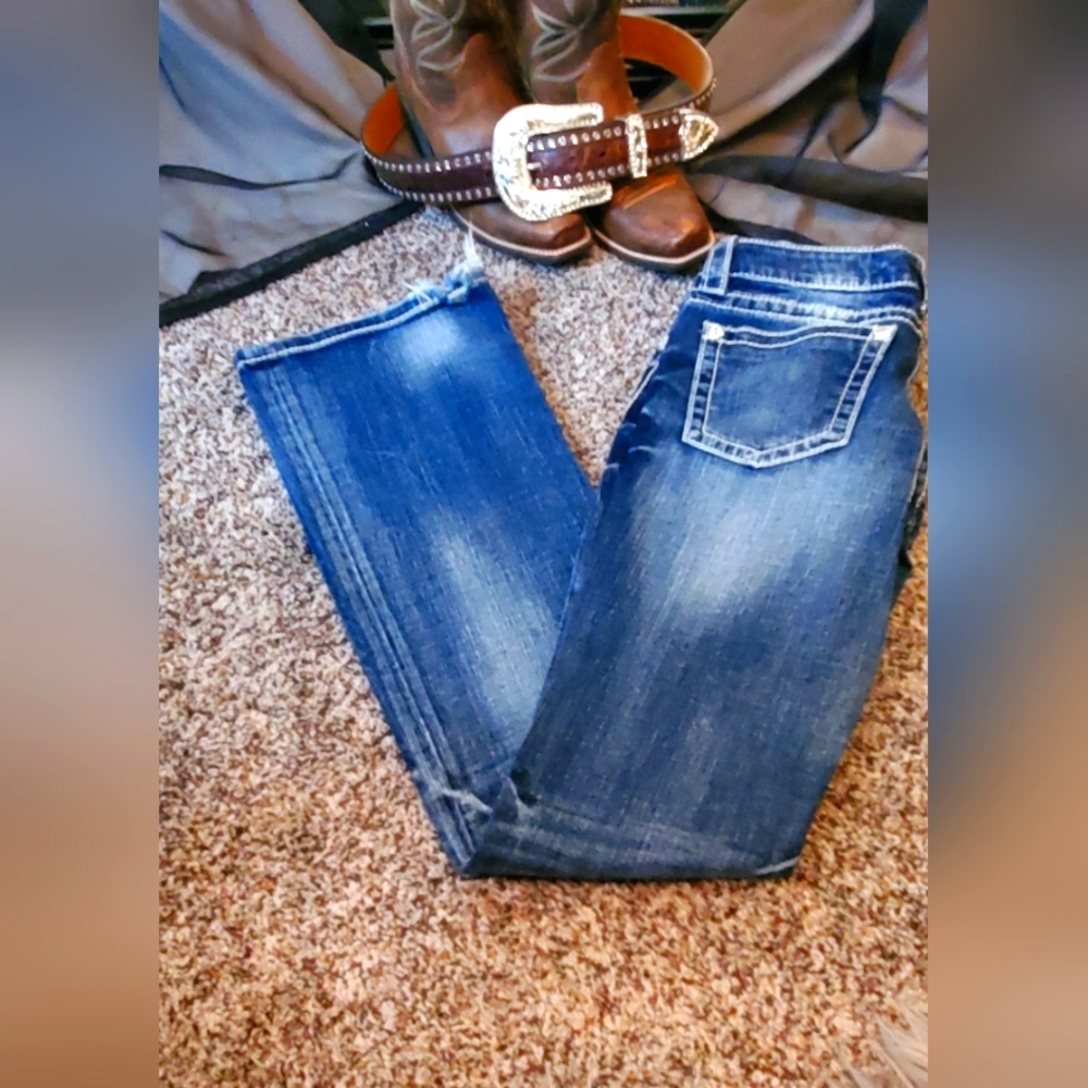 Miss Me Women's Blue Jeans Boot Cut size 26,